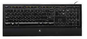 Logitech Illuminated Keyboard Corded
