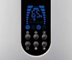 Wyświetlacz LCD w modelu Qlima H509